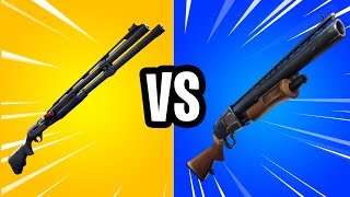 PUMP SHOTGUN vs. COMBAT SHOTGUN! - (Testing which is BETTER?)