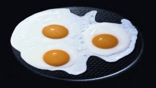 Как готовить яичницу глазунью очень просто | How to cook fried eggs is very simple