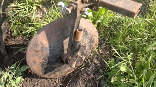 Ручное окучивание картофеля