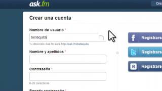 como ingresar en ask fm