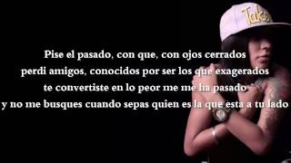 Fuiste capaz de lo incapaz Neblinna Mc - Letra