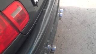выхлоп vol. 2 BMW e46 m3 look sedan
