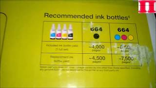 Заправка и первый запуск МФУ Epson L364