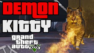 Demonic Fire Kitty - FireBreather Mod GTA V Gameplay