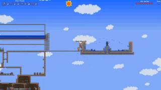 Terraria Mod Building A Fully Working Fountain, Cmod Letsplay pt 11
