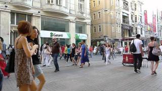 Istiklal Caddesi, modern and cosmopolitan Istanbul.