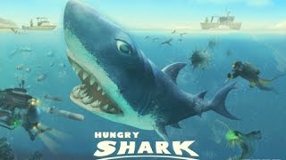 Hungry Shark Evolution! Поражение у краба! Серия 18! Голодная акула! Игра