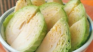 【小穎美食】夏天要多吃包菜，教你新吃法，不炒不燉不涼拌，出鍋比吃肉還香！