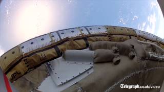 Nasa's tests 'flying saucer' for Mars missons