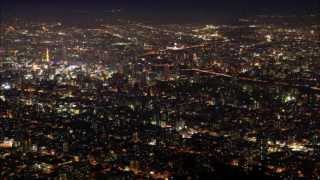 札幌市内各所からの夜景　微速度動画　『TimeLapse in Sapporo』