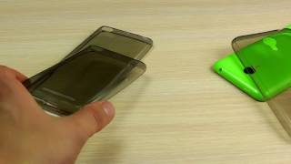 ОБЗОР: Ультратонкий Силиконовый Чехол-Накладка для Xiaomi Redmi 3