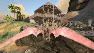 ARK: Survival Evolved-.#5 Мод CKF. Строим сельский домик.