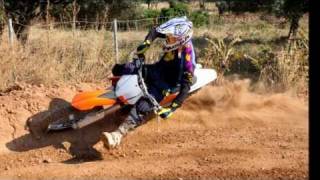 Teo Zervos KTM SXF 350cc 2011 test ride photos