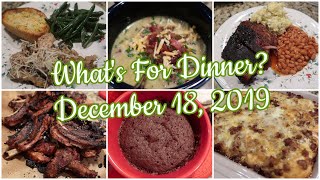 What's For Dinner?  December 18, 2019 | Cooking for Two | Bonus Recipes!