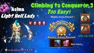 Asima New Buff 2019 ( Light Hell Lady ) Summoners war