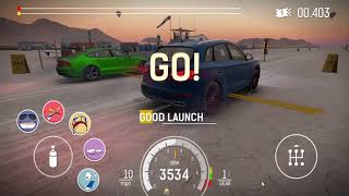 Nitro Nation | Audi SQ5 upgrade 630 vs Audi RS7 upgrade 506