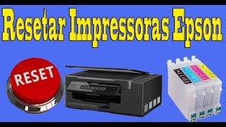 RESETAR IMPRESSORAS EPSON RESET DA ALMOFADA DE IMPRESSÃO