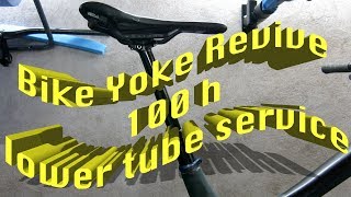 BikeYoke REVIVE - 100hr lower tube service // Deutsch