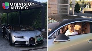 Cristiano Ronaldo muestra su Bugatti de 3 millones de dólares