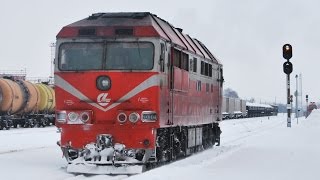 Тепловозы ТЭП70-0346 и ТЭП70-0332 / TEP70-0346 and TEP70-0332