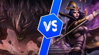 {League of Legends} Дуэль на рандомах #12 (Мальфит VS Ле Блан)