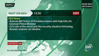 LIVE: EP President Metsola and Estonian PM Kallas hold joint press conference