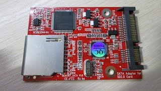 Адаптер Sd to sata - Ssd Своими руками! - Распаковка посылки из Китая.