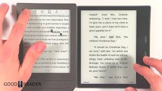 Amazon Kindle Oasis 2017 vs Pocketbook Touch HD 2
