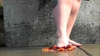 Fat Girl Crushes Plums