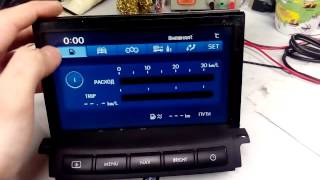 Subaru Forester - русификация меню монитора, навигация Россия, TV, мультимедиа