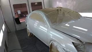 İwata W 400 Classic Plus 1.3 vbx  Clear Coat & Toyota Avalon
