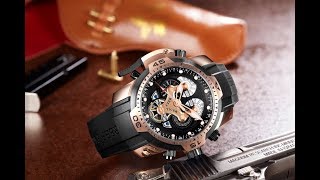 REEF TIGER AURORA CONCEPT-Крутые часы с AliExpress! ИСТОРИЯ ФИРМЫ! ПЕРВЫЙ (!) РУССКИЙ ОБЗОР!