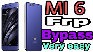 Mi Redmi 6 Android 8.1.0 FRP Bypass Without PC