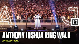 Anthony Joshua's Ring Walk Is An instant Classic