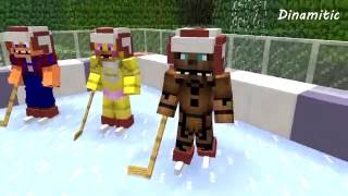 FNAF vs Mobs: Ice Hockey - Monster School (Minecraft Animation)