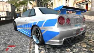 2Fast 2Furious Nissan Skyline Forza Motorsport 3