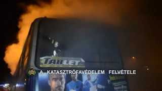Tűzoltóság.info: Autóbusz égett a XI  kerületben