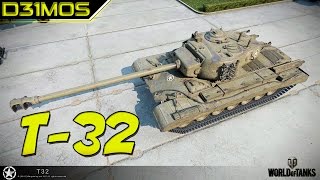 World of Tanks! T-32 Gameplay!