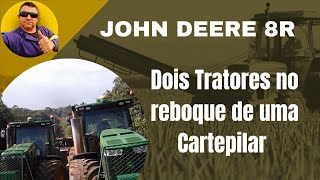 8R-Dois tratores 8R pra tirar uma patrol