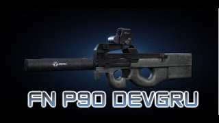 Contract Wars. Обзор p90 DEVGRU.