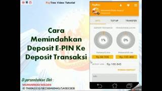 Cara Memindahkan deposit E PIN Menjadi Deposit Transaksi