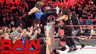 Team SmackDown LIVE confronted Team Raw: Raw, November 14, 2016