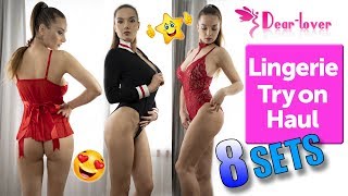 LINGERIE TRY ON HAUL | DEAR-LOVER | REVIEW