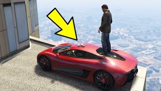 ARABANIN ÇATISINDA BUNLARI BULAN YAŞADI (GTA 5 MODS)