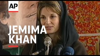 PAKISTAN: JEMIMA KHAN ADDRESSES ELECTION CAMPAIGN RALLY