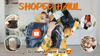 HAUL TAS MURAH SUPER LUCU DI SHOPEE BAGUS BANGETTT?| I'ts Mita