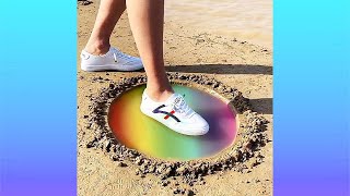 Satisfying Video With Relaxing Music for Stress Relief & Sleep Induction