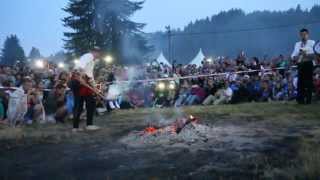 Нестинарски танц (Dance barefoot on the coals). Рожен 2015