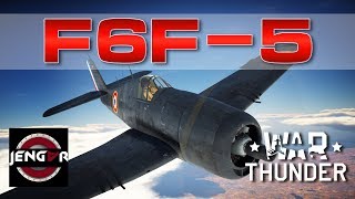War Thunder Realistic: F6F-5 Hellcat [French Lend-Lease]