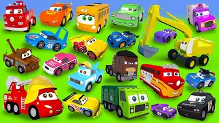 Fire Trucks, Excavators, Trains, Police Cars, Garbage Trucks, Tractor, Construction Vehicles Stories